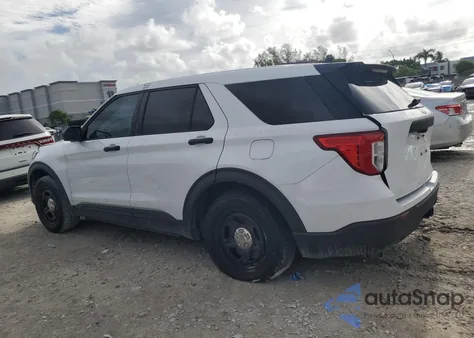 2020 Ford Explorer Police Interceptor z USA, uszkodzony, nr VIN 1FM5K8AW7LGC13603